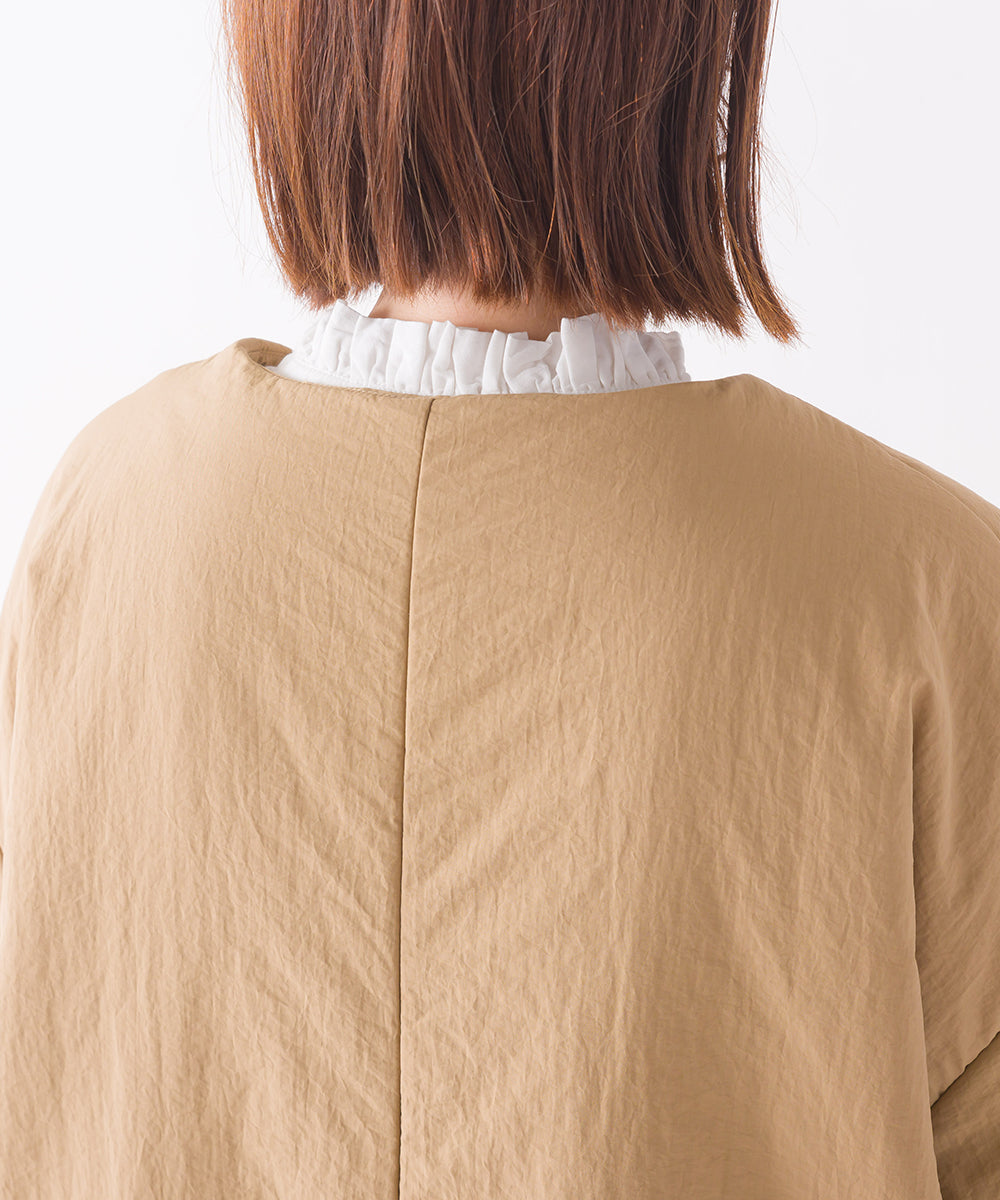 【OMNES】撥水加工ステッチレス2Wayロングコート【7122-7136】