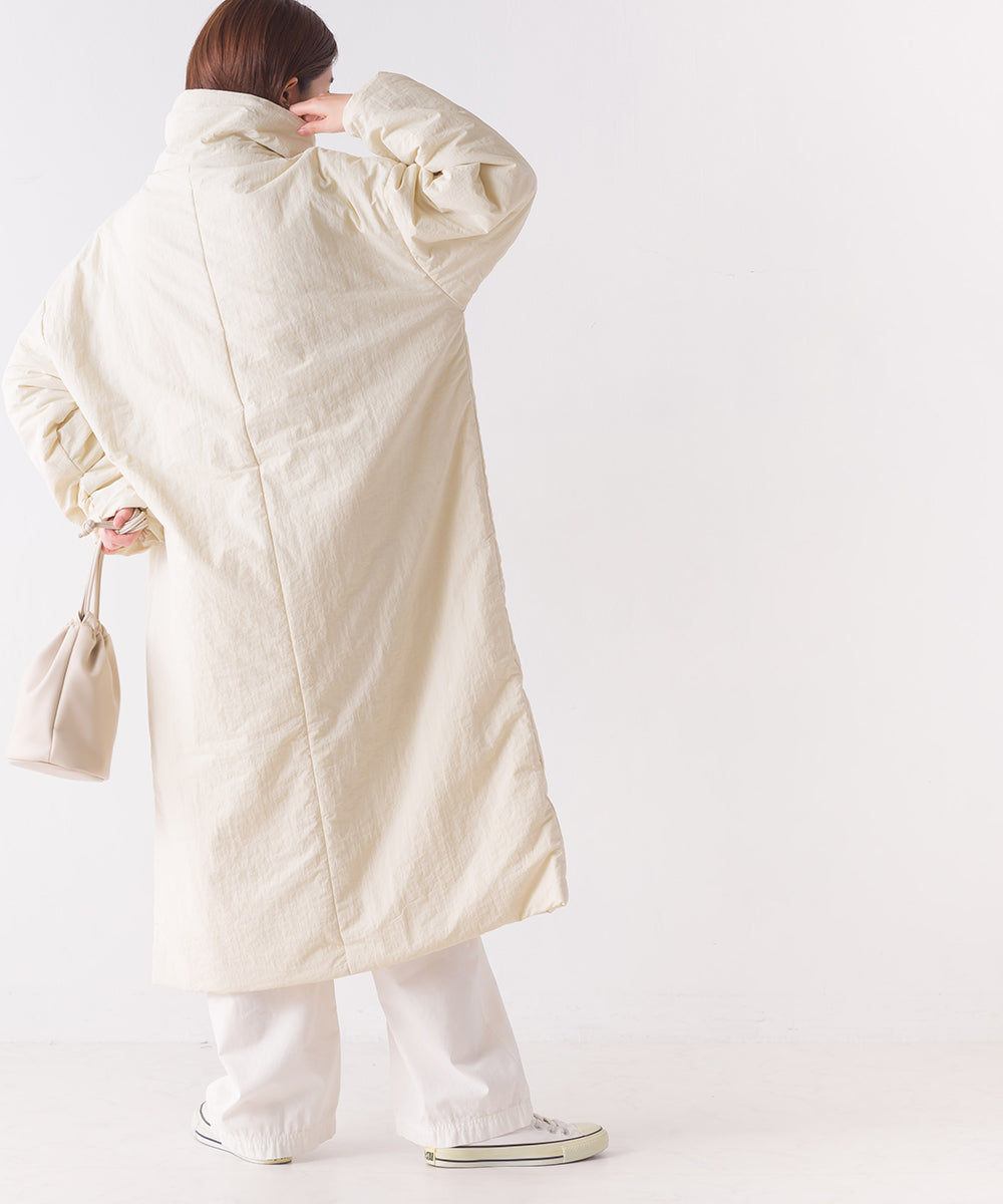 【OMNES】撥水加工ステッチレス2Wayロングコート【7122-7136】