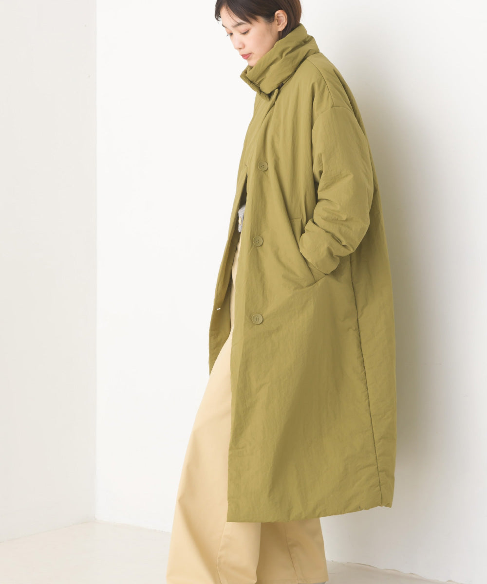 【OMNES】撥水加工ステッチレス2Wayロングコート【7122-7136】