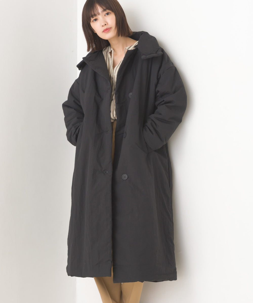 【OMNES】撥水加工ステッチレス2Wayロングコート【7122-7136】