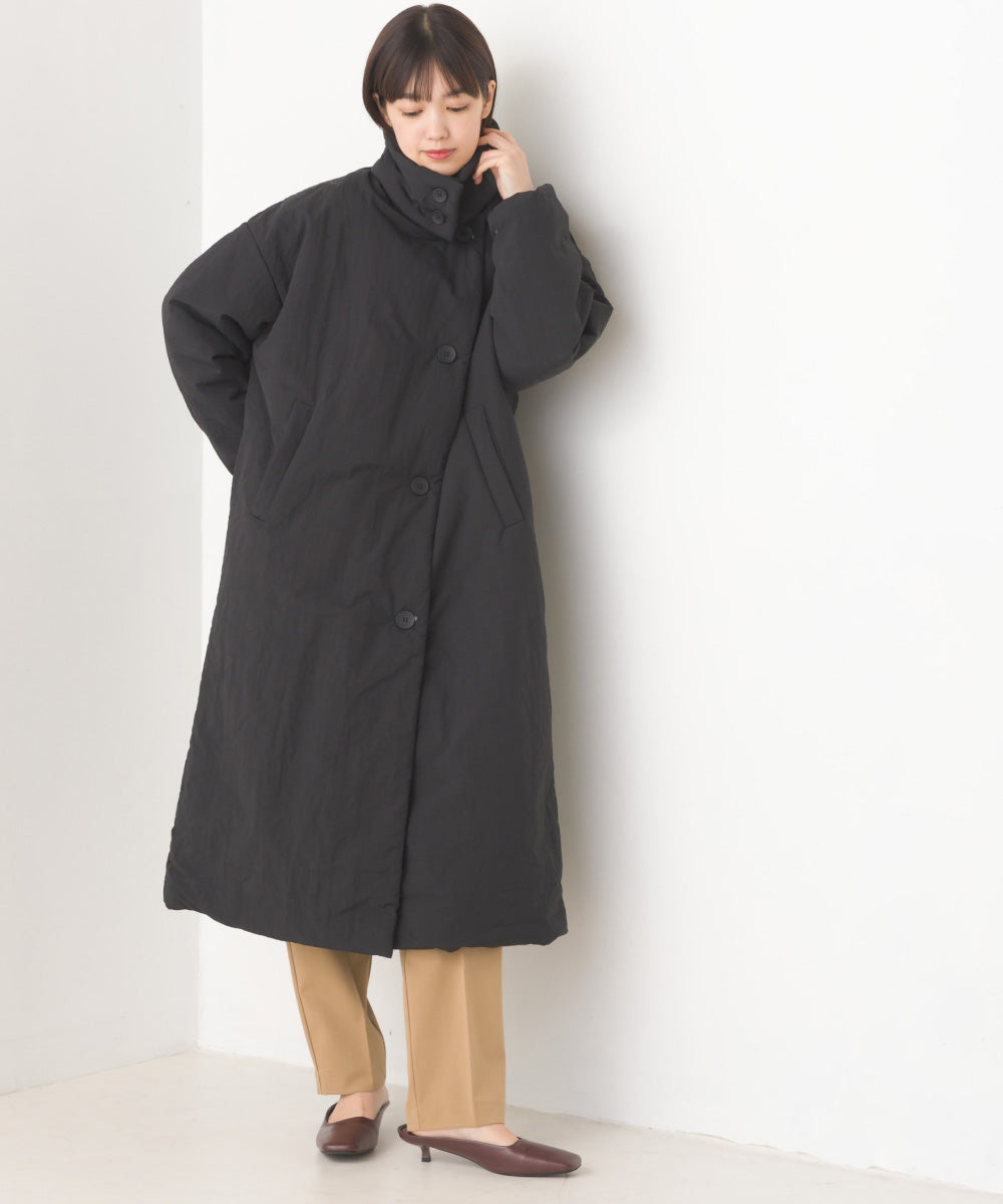 【OMNES】撥水加工ステッチレス2Wayロングコート【7122-7136】