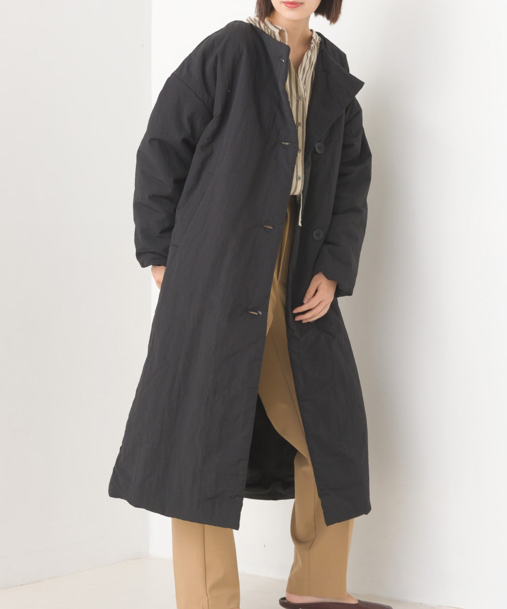 【OMNES】撥水加工ステッチレス2Wayロングコート【7122-7136】