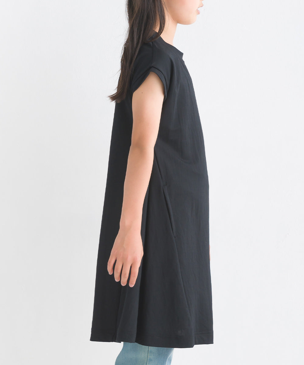 【OMNES】キッズ 接触冷感レーヨンナイロンAラインワンピース【7122-9075】