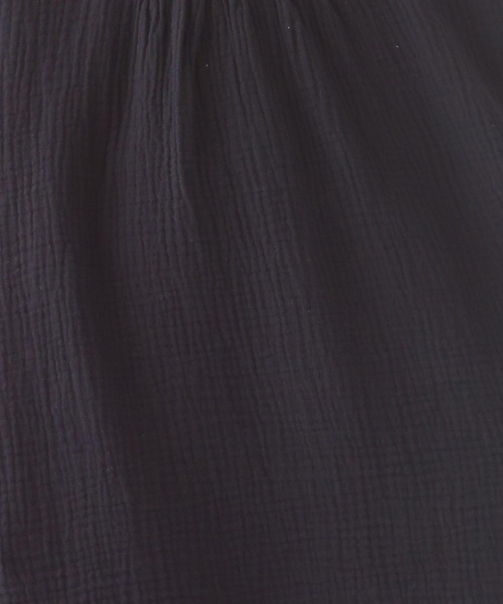 【OMNES】キッズ ダブルガーゼフレンチスリーブワンピース【7122-9081】