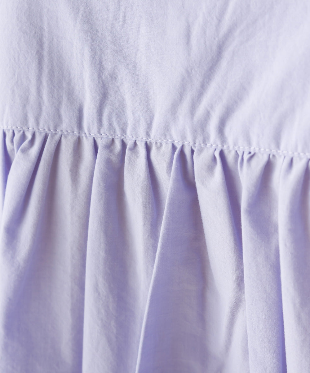 【OMNES】バンドカラードルマン半袖シャツ【7123-4168】