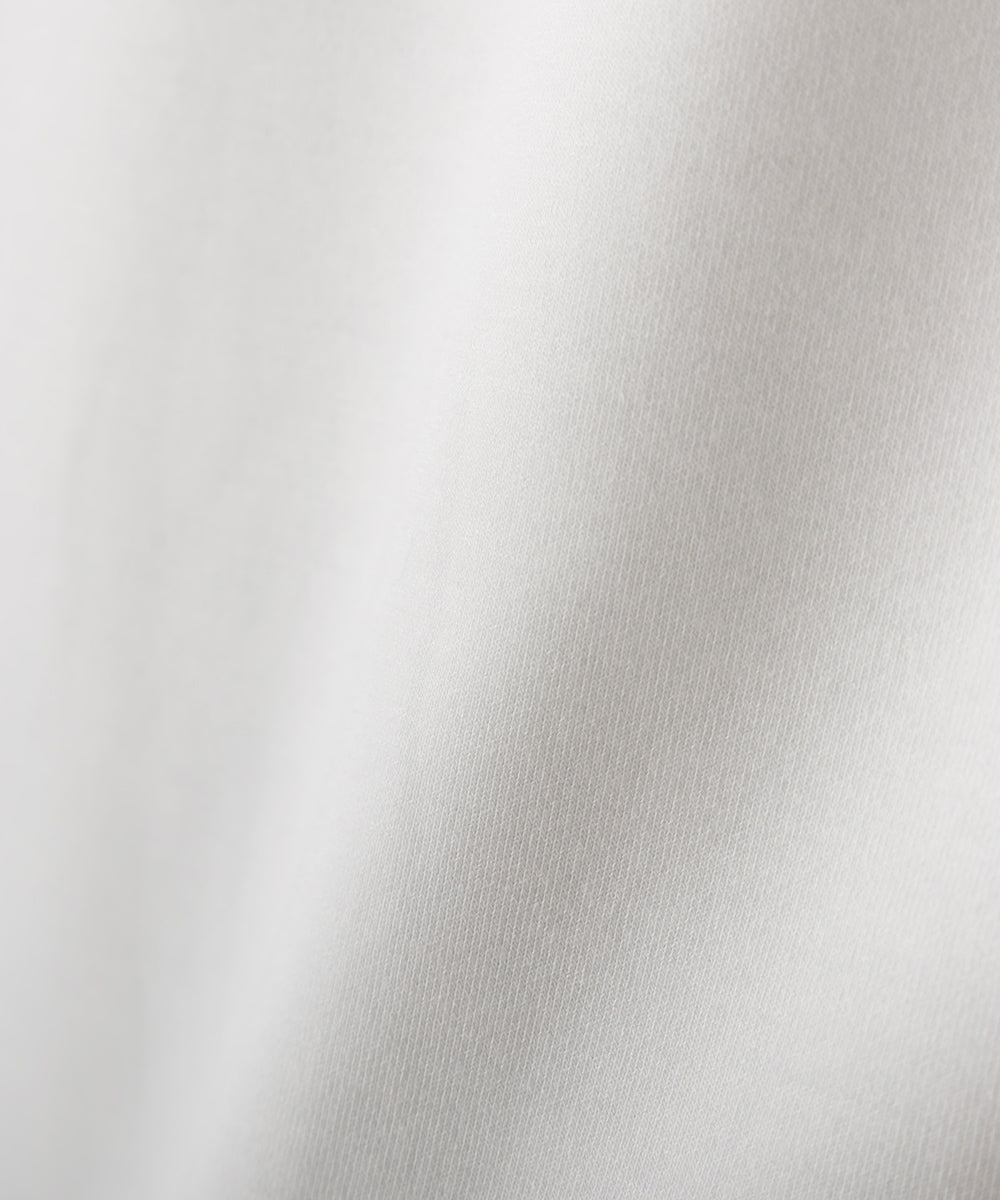 【OMNES】ソフトダンボールニット バックヘンリーコクーンプルオーバー【7123-5386】