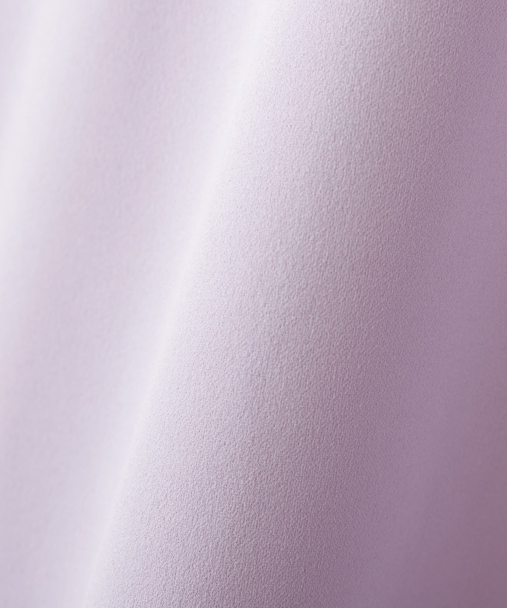 【OMNES】アムンゼン(梨地) ランタンスリーブワンピース半袖【7123-9098】