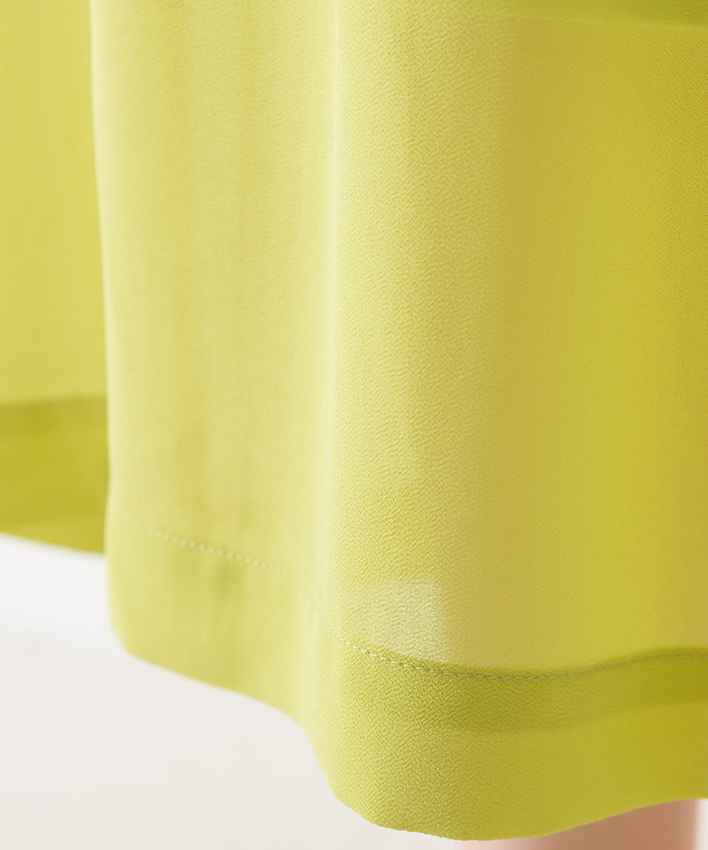 【OMNES】シアードルマンレイヤード半袖Tシャツワンピース【7123-9099】