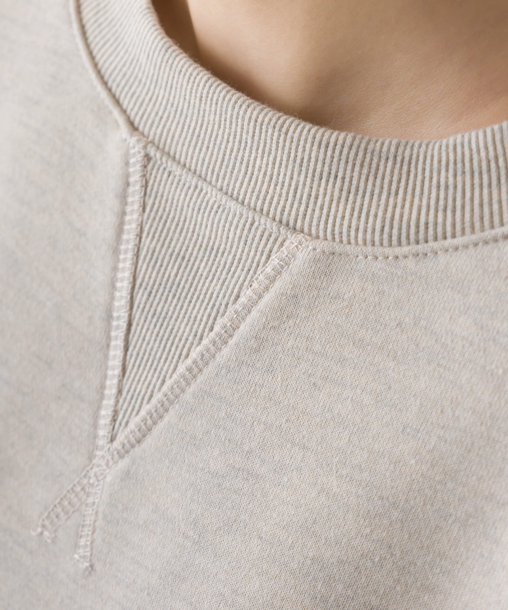【OMNES】裏毛ワイドシルエット長袖プルオーバー【7124-5493】