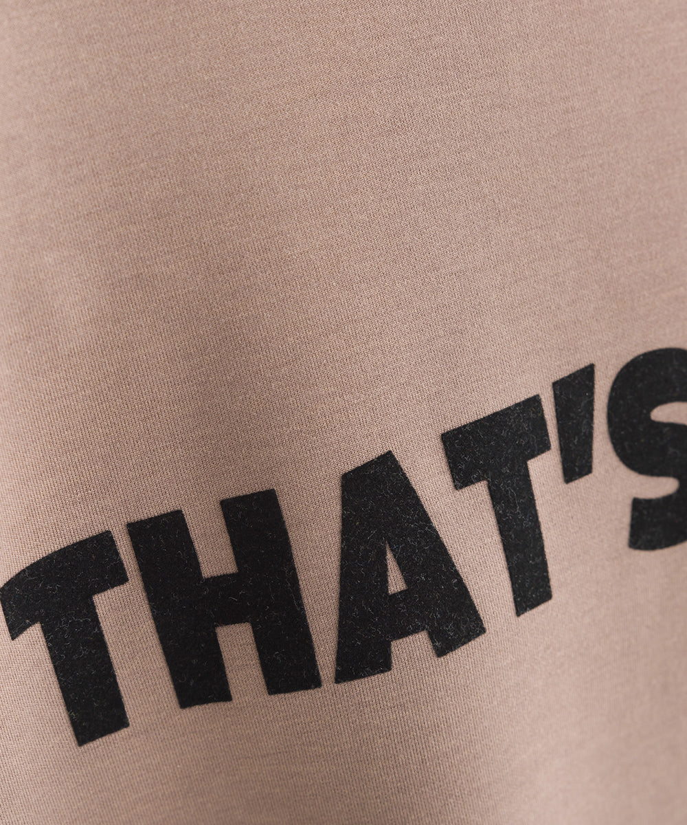 【OMNES】ソフトダンボールニットフロッキープリントプルオーバー【7124-5524】