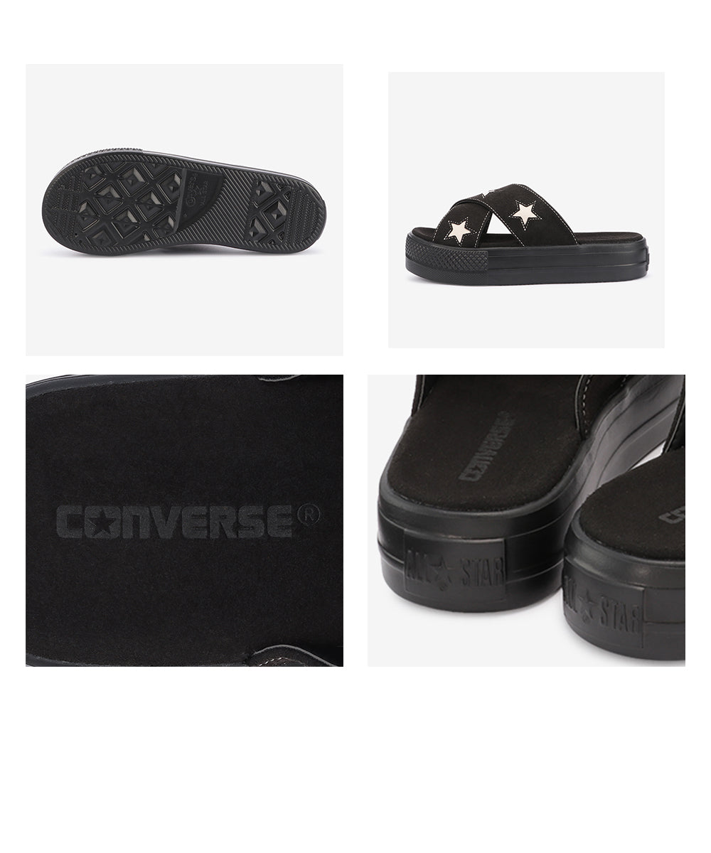 【CONVERSE】コンバース CV SANDAL PLTS CROSSBELT CV サンダル PLTS クロスベルト【7301-22043】
