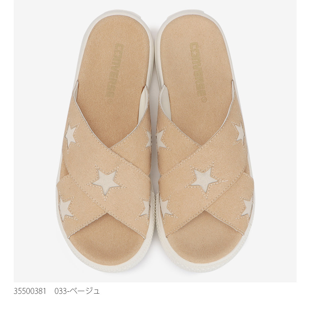 【CONVERSE】コンバース CV SANDAL PLTS CROSSBELT CV サンダル PLTS クロスベルト【7301-22043】