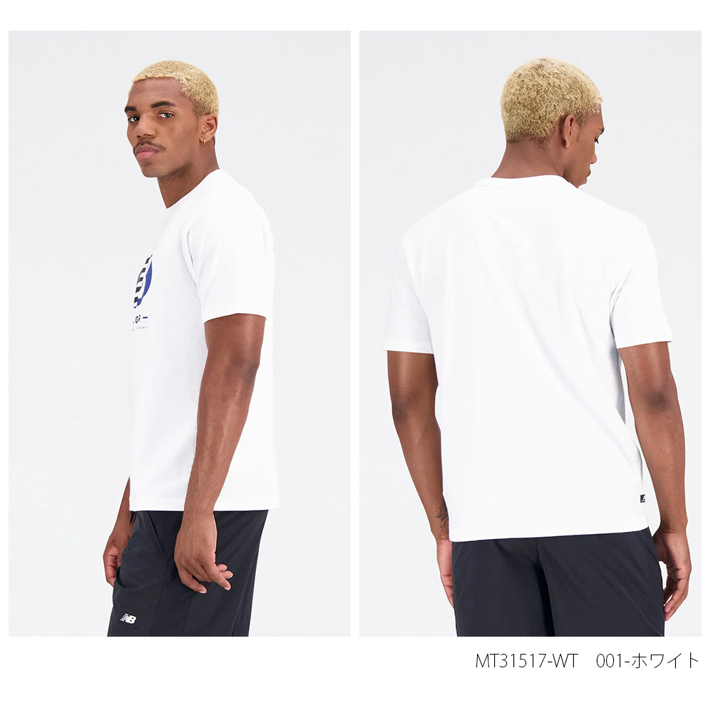 【New Balance】ニューバランス NB Essentials グラフィックショートスリーブTシャツ MT31517【7301-23019】