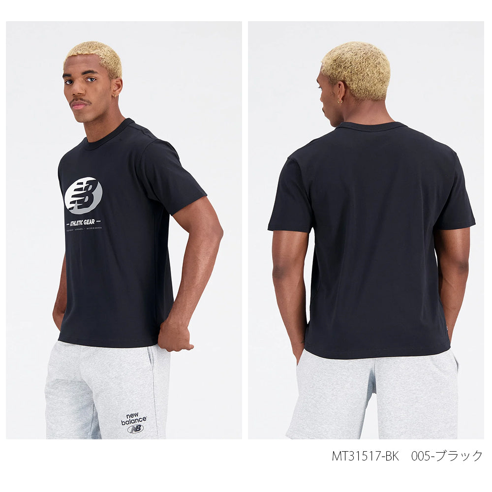 【New Balance】ニューバランス NB Essentials グラフィックショートスリーブTシャツ MT31517【7301-23019】