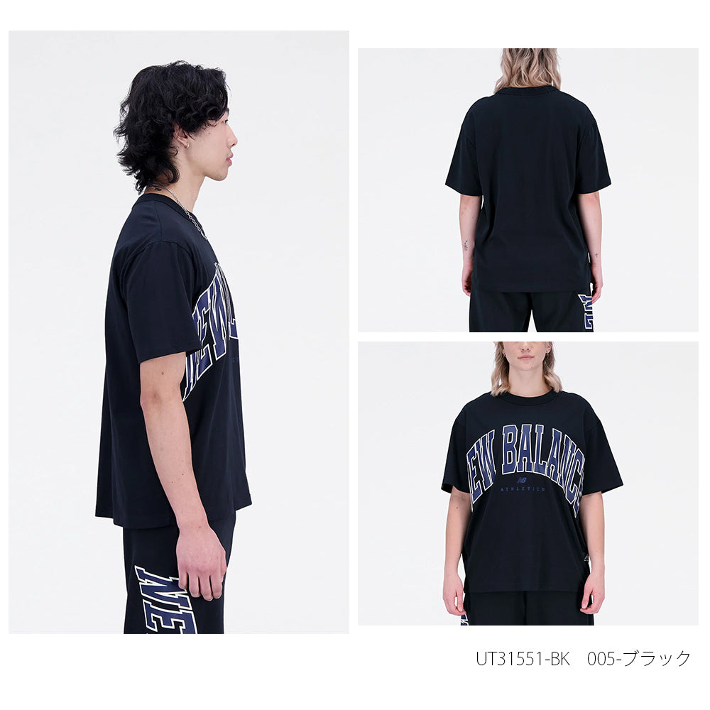 【New Balance】ニューバランス NB Athletics Warped クラシックス ショートスリーブTシャツ UT31551【7301-23021】
