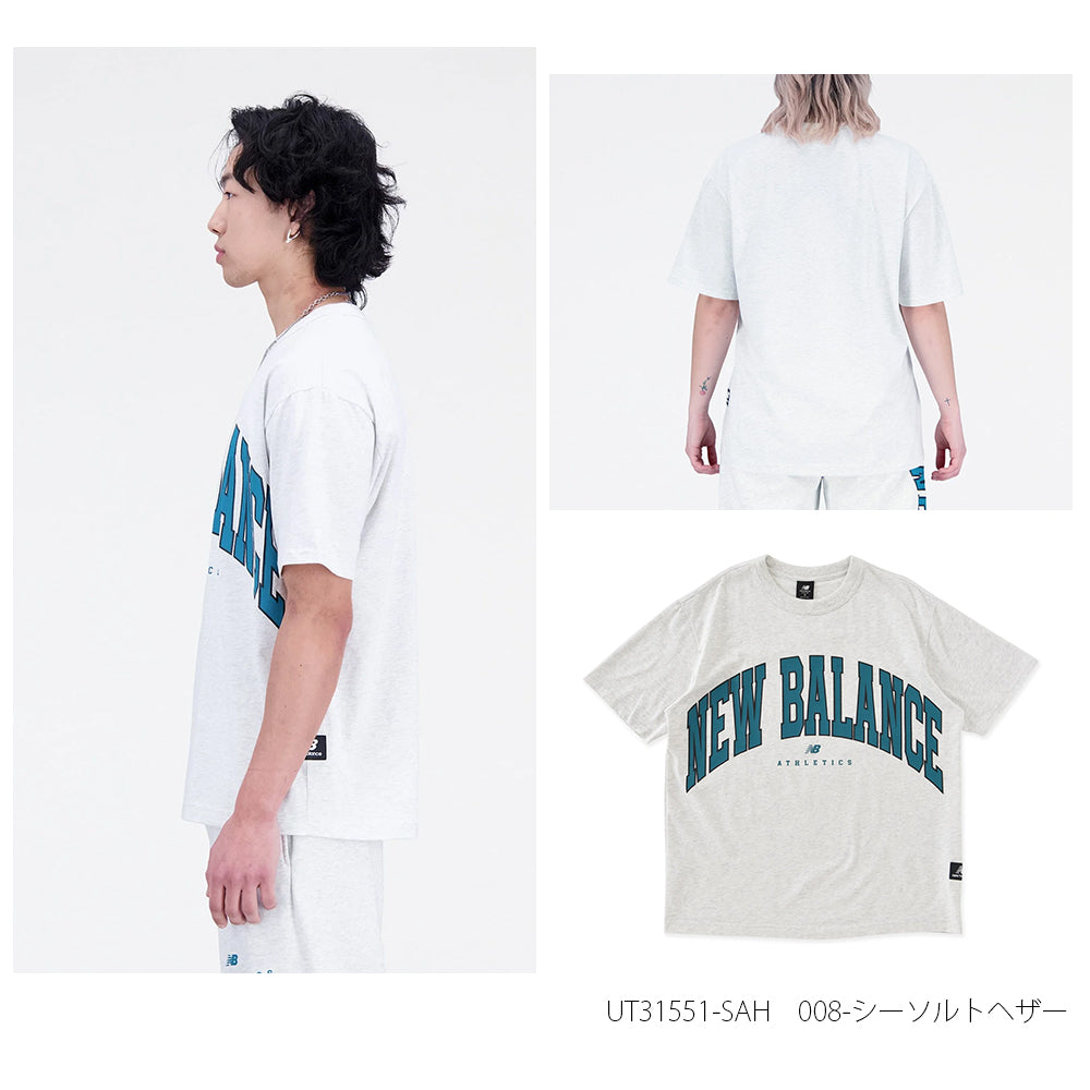 【New Balance】ニューバランス NB Athletics Warped クラシックス ショートスリーブTシャツ UT31551【7301-23021】