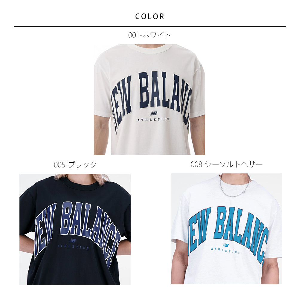 【New Balance】ニューバランス NB Athletics Warped クラシックス ショートスリーブTシャツ UT31551【7301-23021】