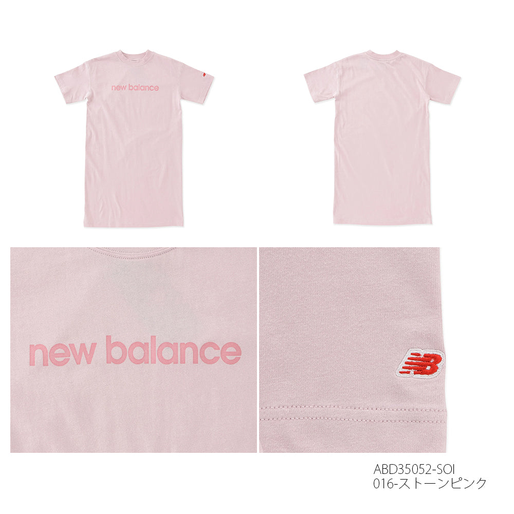 【New Balance】ニューバランス NB キッズ リニアロゴ ルーズフィットドレス ABD35052【7301-23027】