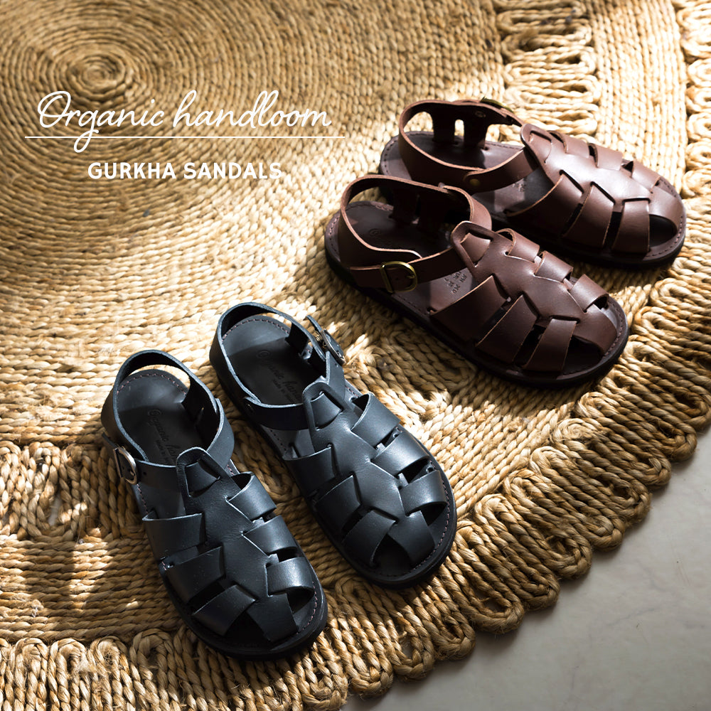 【Organic handloom】オーガニックハンドルーム グルカサンダル GURKHA SANDAL【7301-23041】