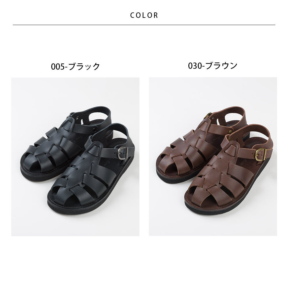 【Organic handloom】オーガニックハンドルーム グルカサンダル GURKHA SANDAL【7301-23041】