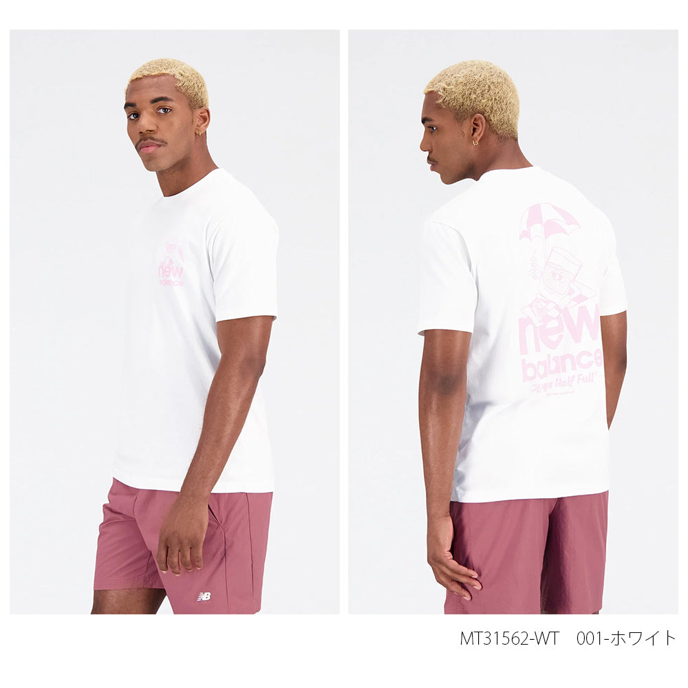 【New Balance】ニューバランス NB Essentials Always ショートスリーブTシャツ MT31562【7301-23071】