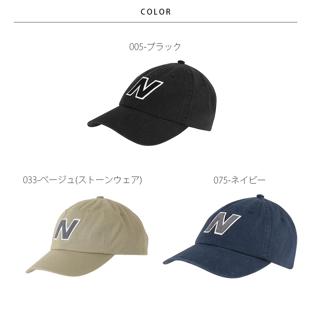 【New Balance】ニューバランス NB 6パネルクラシックキャップ LAH21214【7301-24108】