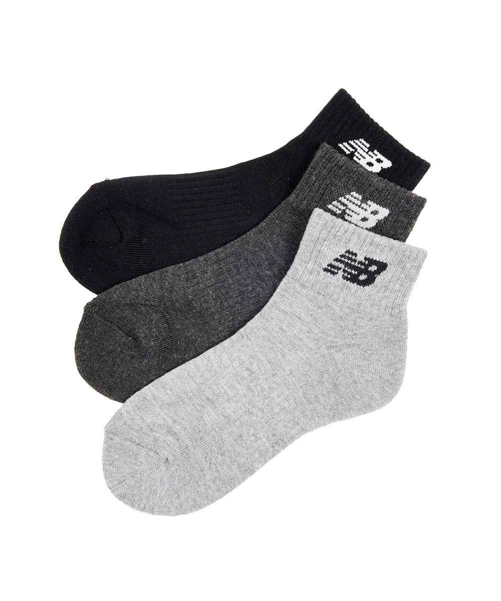【New Balance】ニューバランス NB ジュニア3Pソックスショートレングス LAS35710【7301-23087】