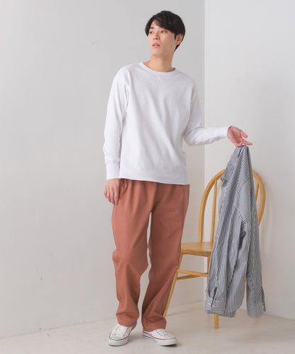 【hbD】【OMNES】ユニセックス ハニカムストレッチプルオーバーTシャツ【1520-5043】