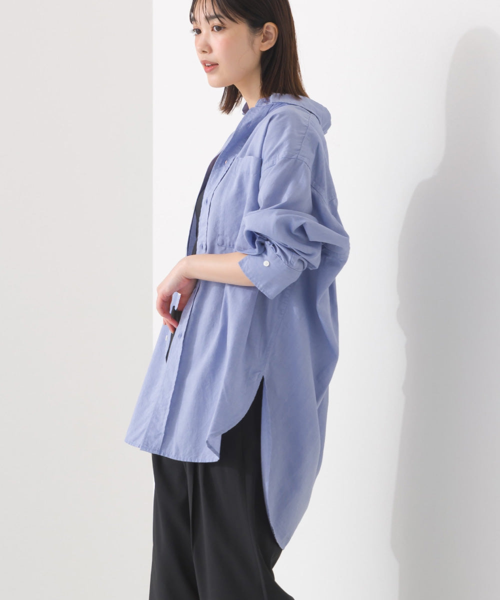 OMNES】オックス オーバーサイズシャツ【1524-4206】