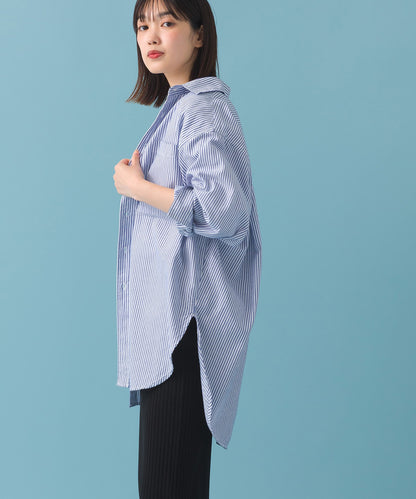 【OMNES】オックス オーバーサイズシャツ【1524-4206】