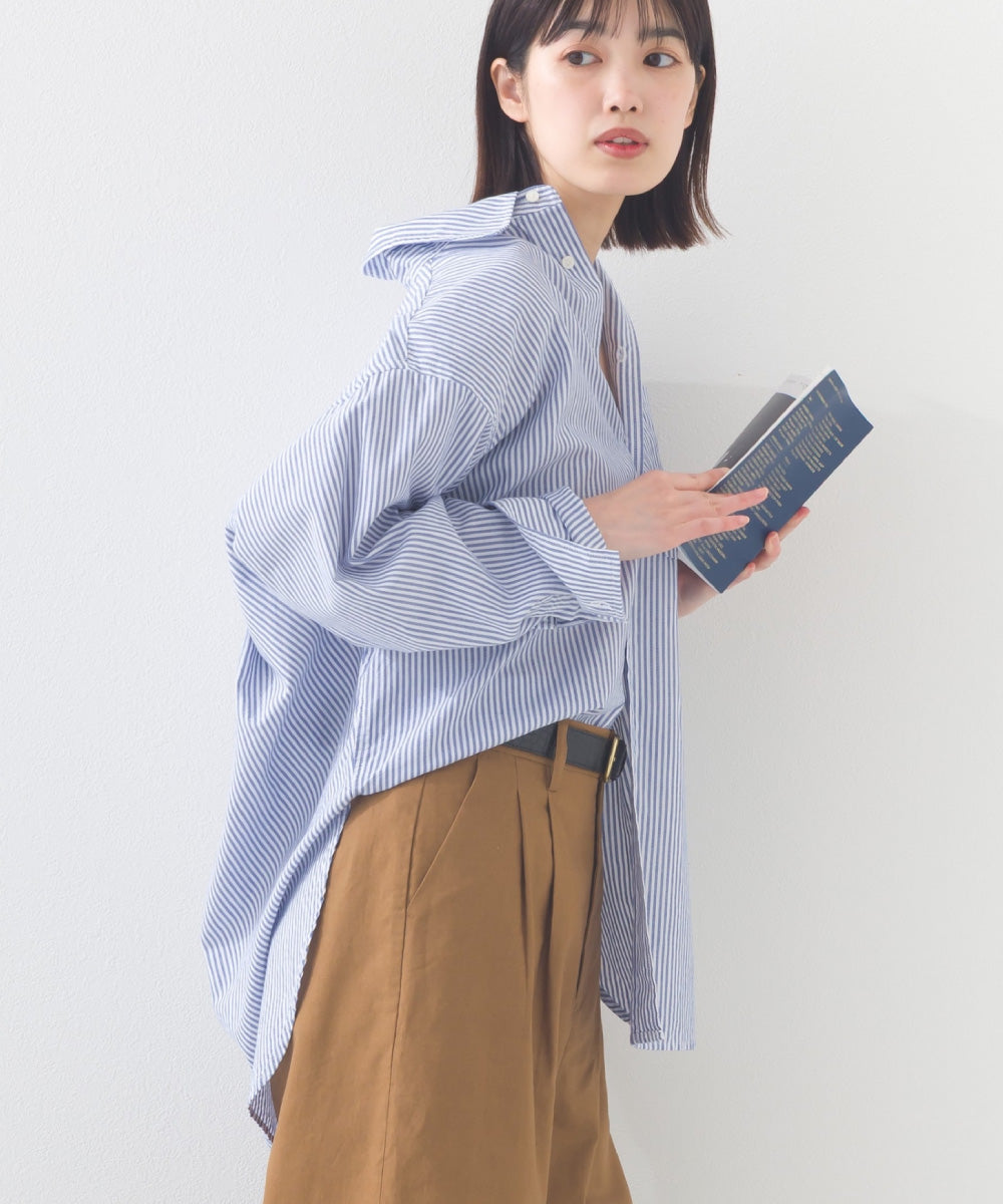 【OMNES】オックス オーバーサイズシャツ【1524-4206】