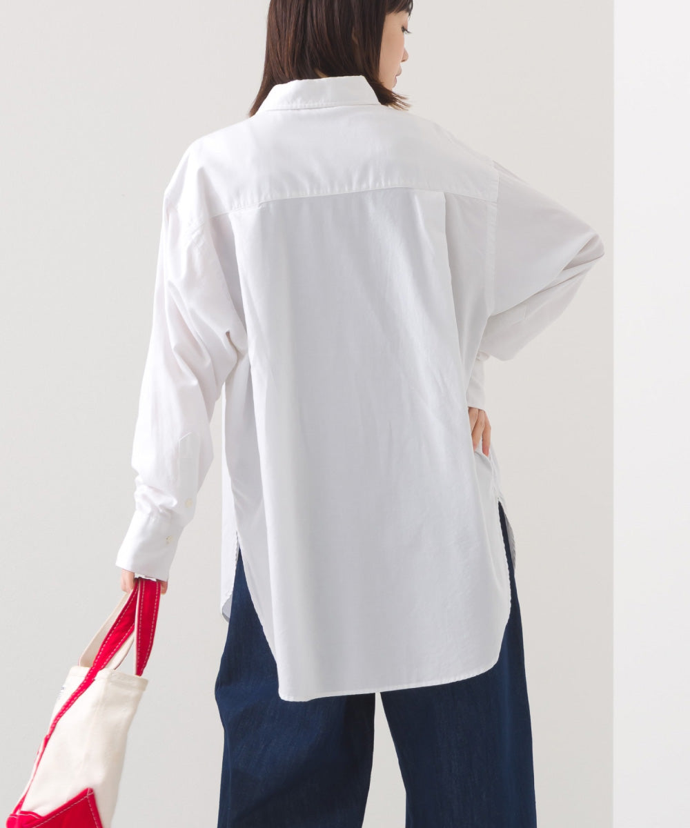 【OMNES】オックス オーバーサイズシャツ【1524-4206】
