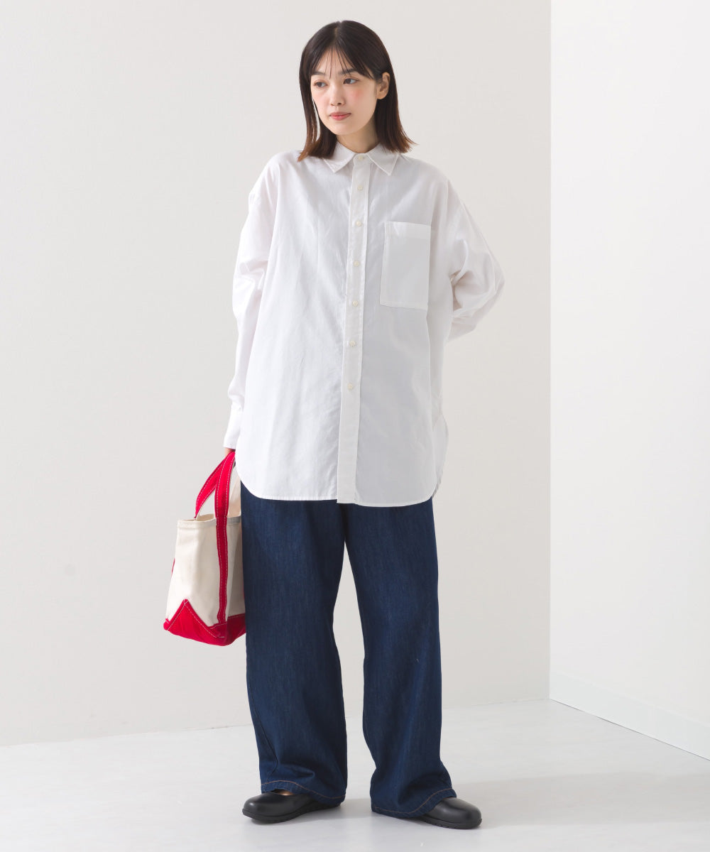 【OMNES】オックス オーバーサイズシャツ【1524-4206】