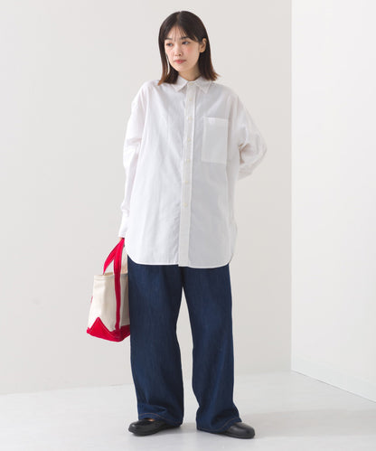 【OMNES】オックス オーバーサイズシャツ【1524-4206】