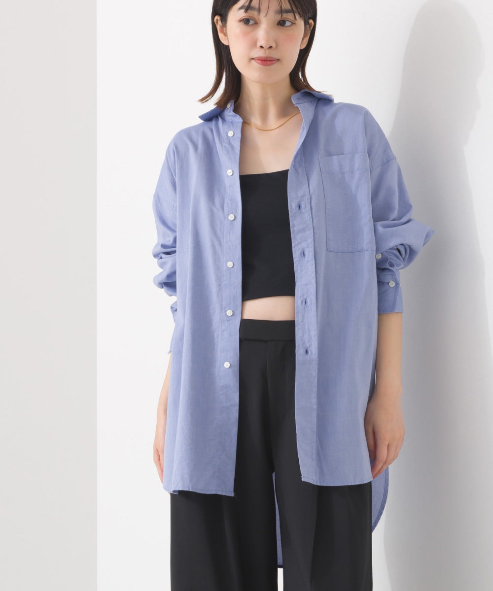 【OMNES】オックス オーバーサイズシャツ【1524-4206】