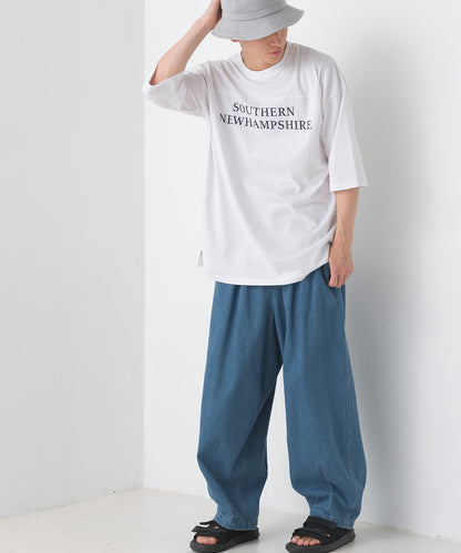 【hbD】【OMNES】ユニセックス バイオポリウォッシュ6分袖フットボールTシャツ【1524-5516】