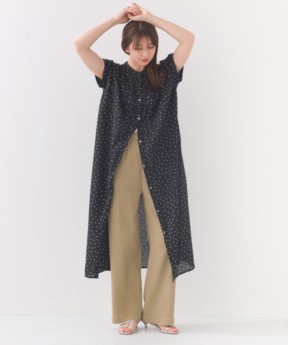 【OmO】マムエモア　コットンプリーツワンピース　140　x2 OmO】マムエモア コットンプリーツワンピース 140 x2 mao made