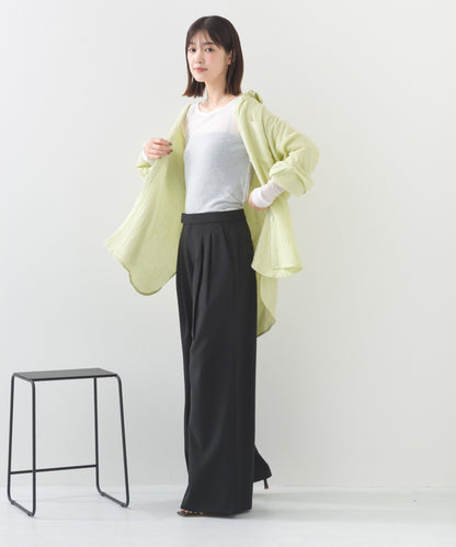 【OMNES】ダブルガーゼレギュラーシャツ【1525-4241】