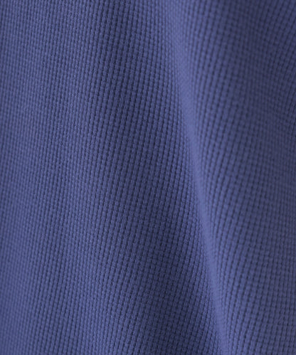 【OMNES】接触冷感 裾スリット半袖プルオーバー【252W427OMN004】