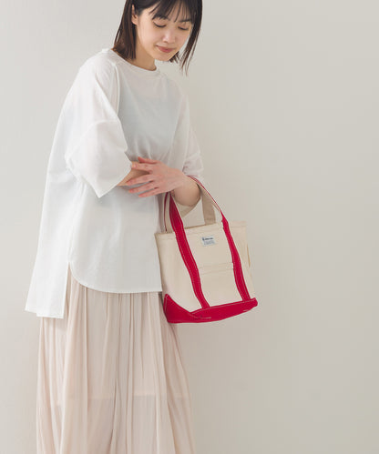 【OMNES】接触冷感 オーバーサイズ半袖プルオーバーTシャツ【252W427OMN006】