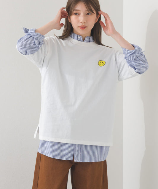 【OMNES】プリントTシャツB にこちゃん【252W427EVN002】