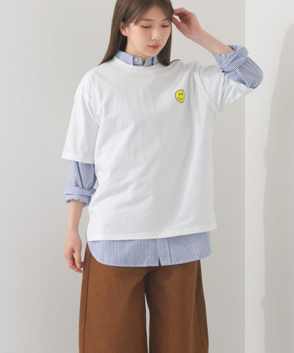 【OMNES】プリントTシャツB にこちゃん【252W427EVN002】