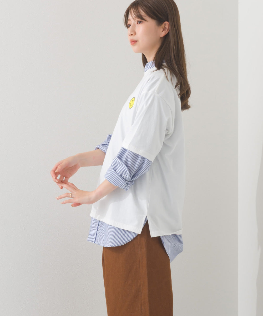 【OMNES】プリントTシャツB にこちゃん【252W427EVN002】