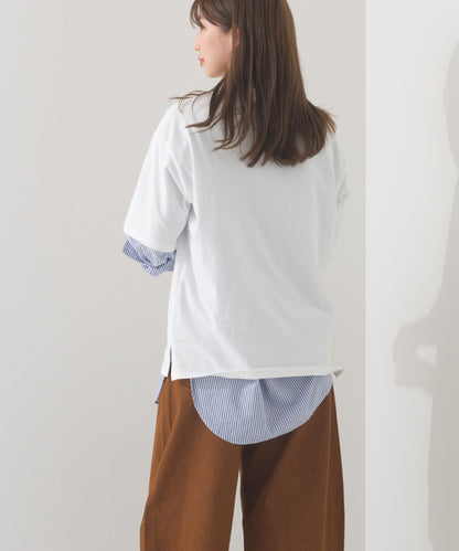 【OMNES】プリントTシャツB にこちゃん【252W427EVN002】