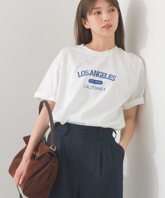 【OMNES】プリントTシャツC LOS ANGELES【252W427EVN003】