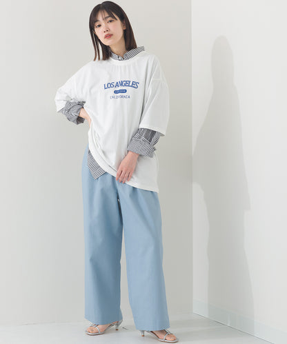 【OMNES】プリントTシャツC LOS ANGELES【252W427EVN003】
