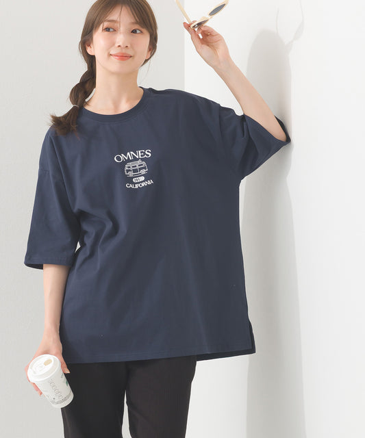 【OMNES】プリントTシャツE CALIFORNIA【252W427EVN005】