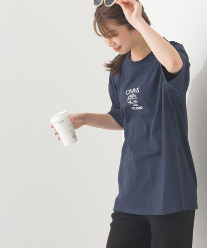 【OMNES】プリントTシャツE CALIFORNIA【252W427EVN005】
