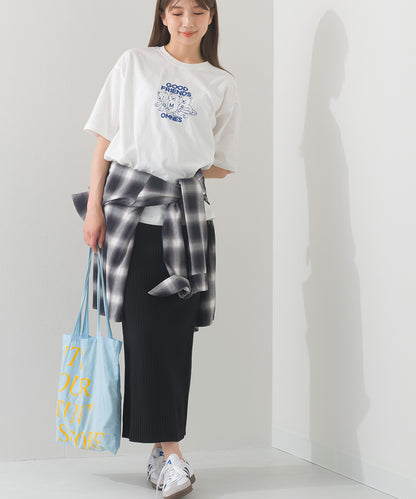 【OMNES】プリントTシャツF GOOD FRIENDS【252W427EVN006】