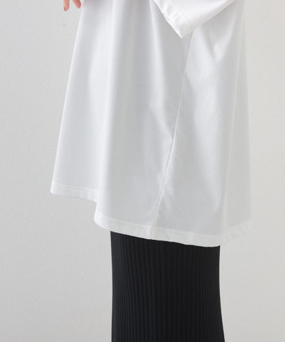 【OMNES】きれいめロゴプリントTシャツ HAVE A NICEDAY  半袖Tシャツ【253W427OMN016】